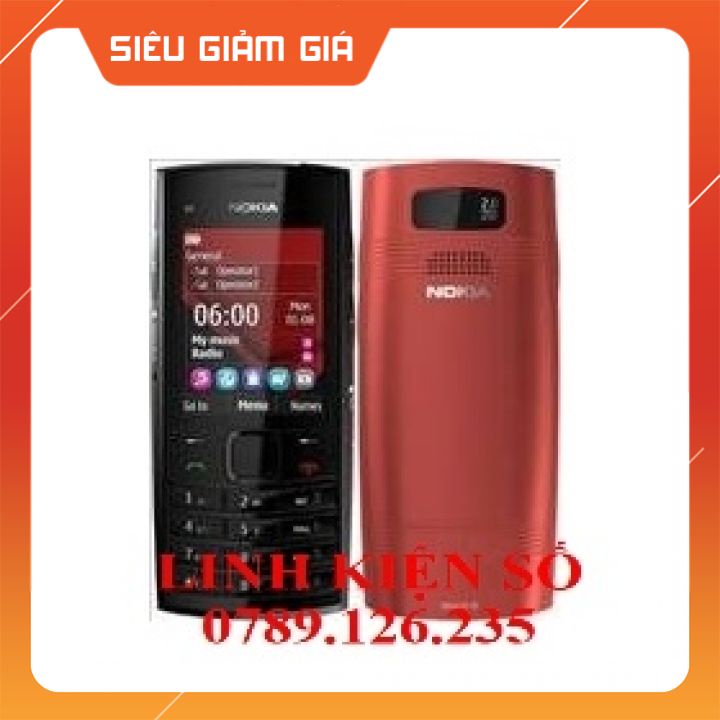 VỎ NOKIA X2 02 MÀU ĐỎ