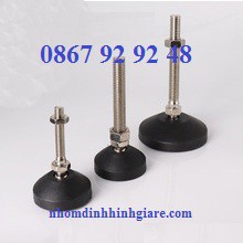 Chân tăng chỉnh đế nhựa D60 - D80