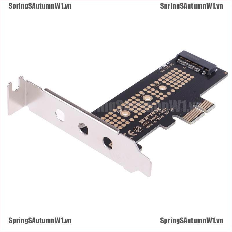 (Hàng Mới Về) Card Chuyển Đổi Nvme Pcie M.2 Ngff Ssd Sang Pcie X1 Sang M.2 Kèm Giá Đỡ