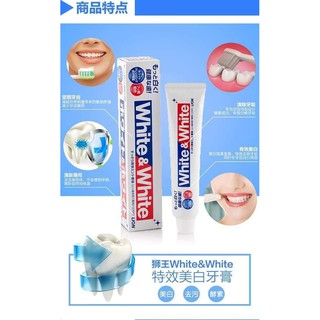 Kem đánh răng làm trắng White & White