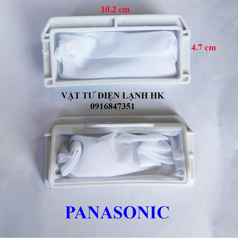 combo bộ túi lọc rác máy giặt Panasonic 7kg / lưới lọc rác MG pana 7 KG