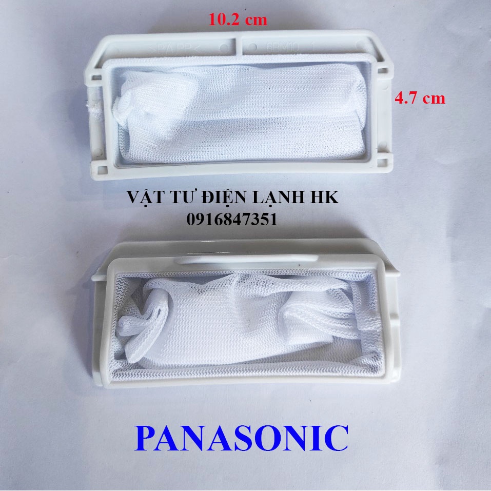 (Các hãng) Túi lưới lọc máy giặt TOSHIBA SANYO PANASONIC LG SHARP (Chọn hãng, kích thước như hình)