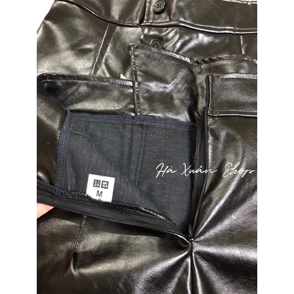 Quần Da Giả Váy Vạt Chéo 3 Cúc ❤️GIẢM 30%❤️Quần Giả Váy Da | BigBuy360 - bigbuy360.vn