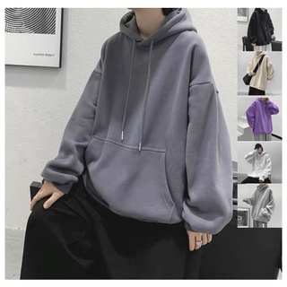 Áo khoác hoodie trơn nam nữ cổ chui nhiều màu lựa chọn ut777hoodie230