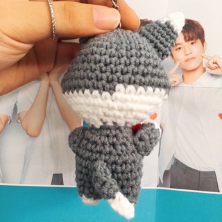 |Sói🐺| Móc khoá len Handmade TREASURE