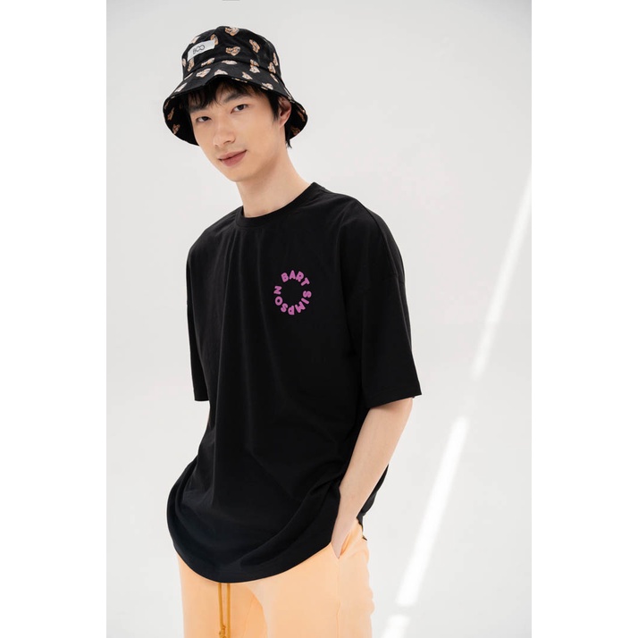 Áo Thun BOO Unisex Dáng Oversized 100% Cotton In Graphic Bart Angel The Simpsons BZL