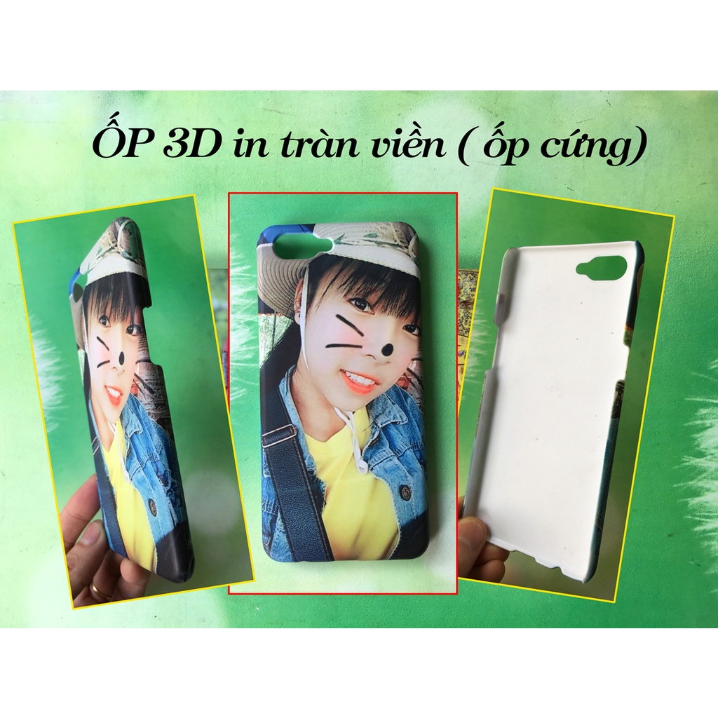 Ốp in hình theo yêu cầu - ốp 3D in tràn viền (ốp cứng)