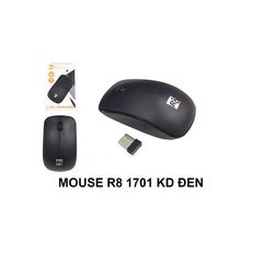 Mouse R8 1701 (KD) đen , Chuột máy tính không dây R8 1701