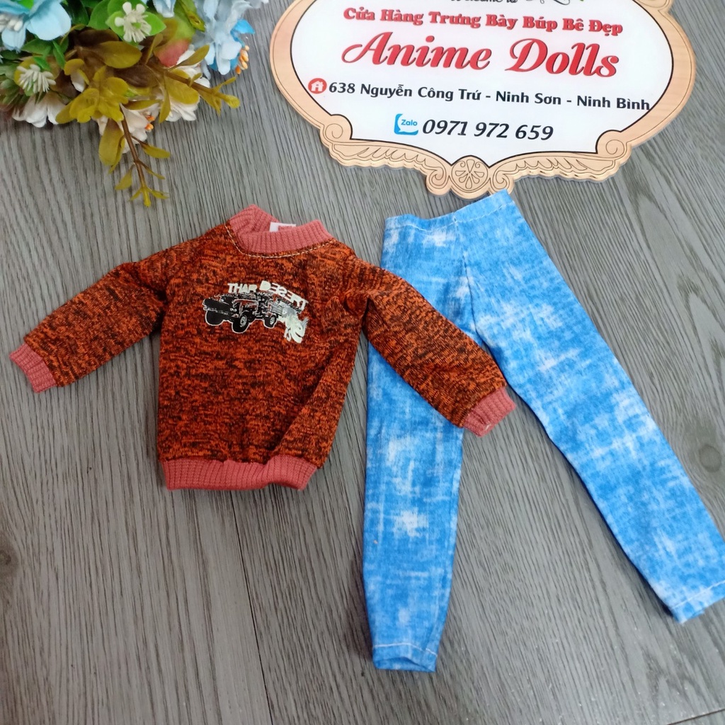 Quần áo phụ kiện cho búp bê nam Ken cao 30cm p2