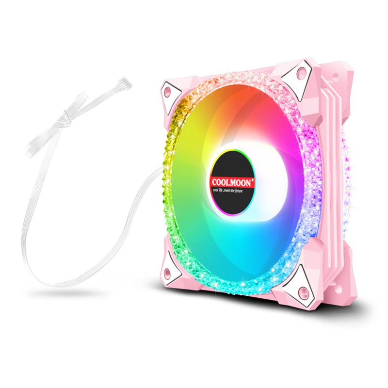 Vỏ Quạt RGB 120mm Nhiều Màu Sắc Có Thể Điều Chỉnh Cho Quạt Tản Nhiệt