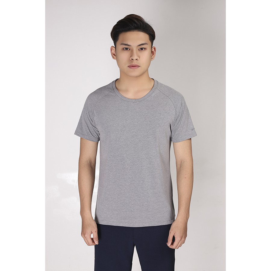 Áo phông không cổ Aristino Ats008s8 màu xám