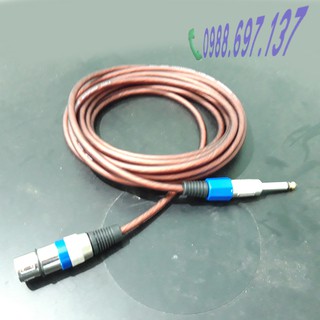 Bộ dây micro 8 mét cho micro karaoke - micro có dây 8m
