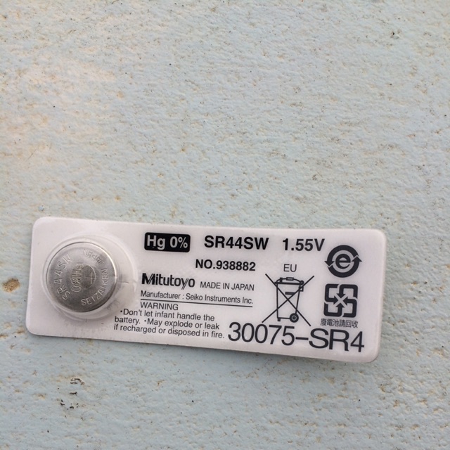 Pin SR44 Mitutoyo 938882