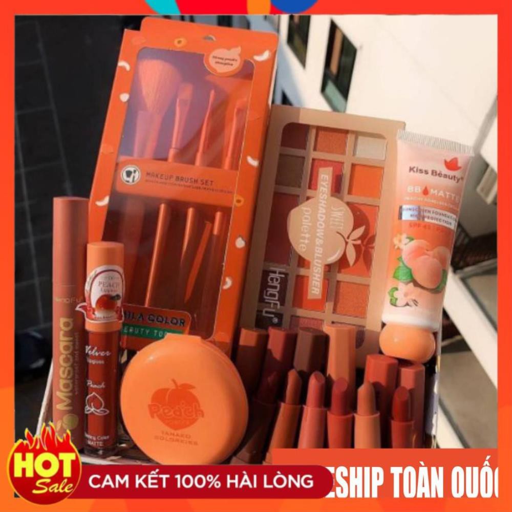 [FreeShipMax] Bộ trang điểm 15 món ORANGE thái lan cao cấp