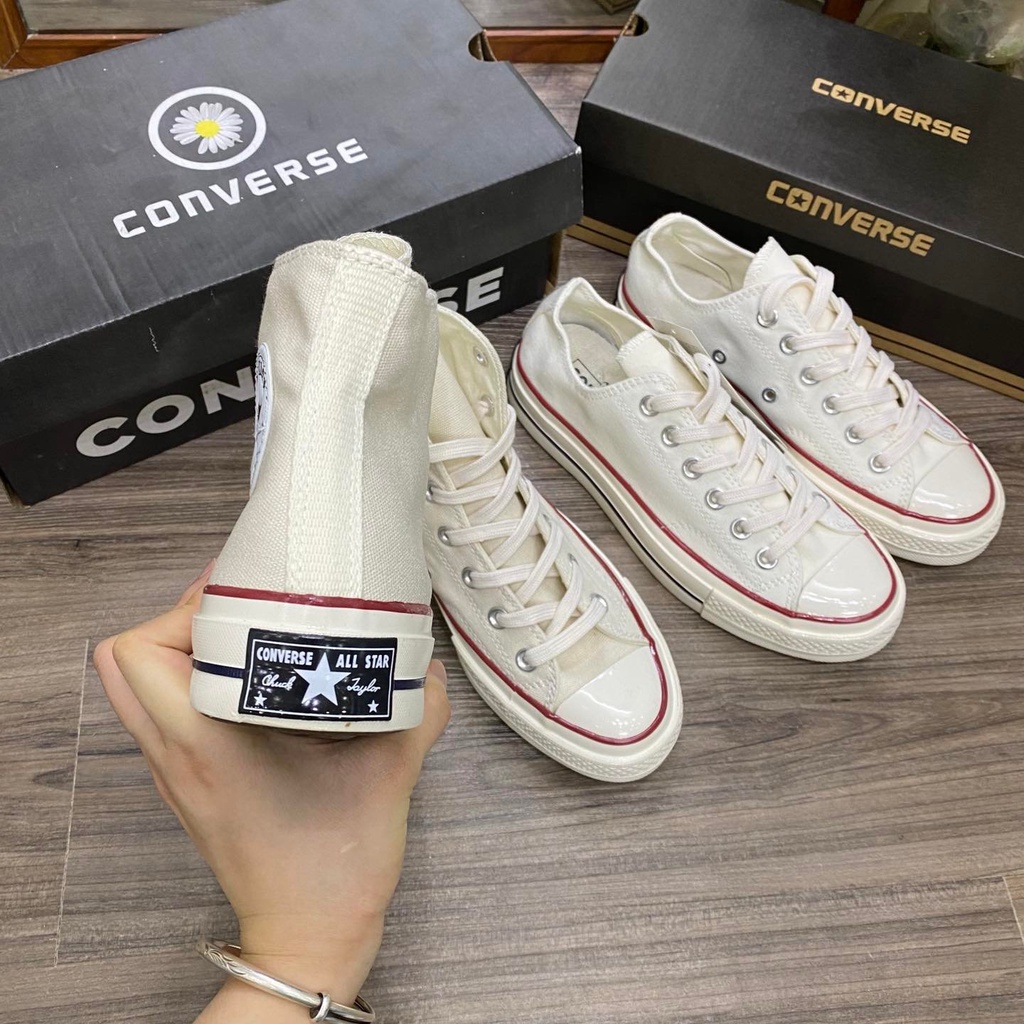 SIÊU PHẨM giày thể thao sneaker tho.storehn CV 1970S màu kem hai bản cổ cao thấp 1:1 siêu xịn fullbox ảnh thật