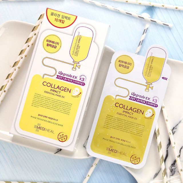 Chính Hãng) Mặt Nạ Collagen Ngăn Ngừa Lão Hóa Da Mediheal Collagen Impact  Essential Mask EX 24ml | Shopee Việt Nam