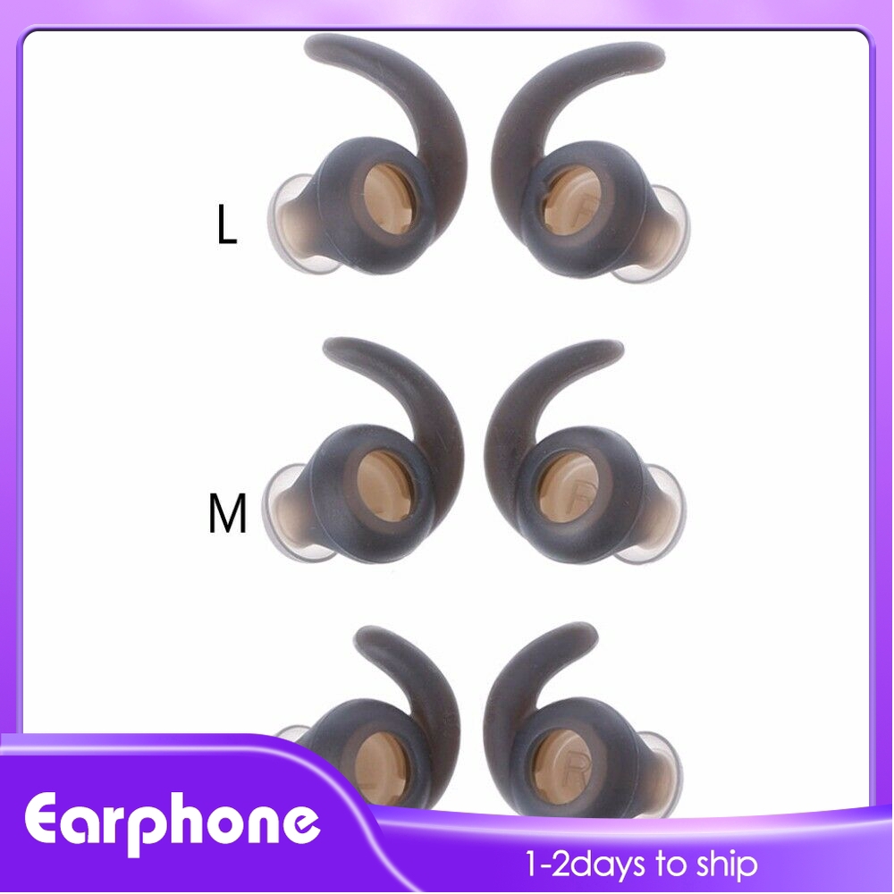 Set 3 Cặp Nút Silicon Thay Thế Cho Tai Nghe Nhét Tai