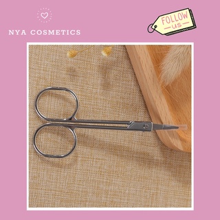Kéo mini nhỏ gọn cắt tỉa lông mày inox cao cấp chống gỉ