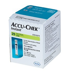 (Chính hãng - Giao nhanh) Que Thử Đường Huyết Accu-Chek Instant 25