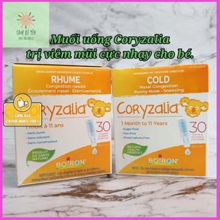 Muối uống vi lượng đồng căn Boiron Coryzalia 30 ống