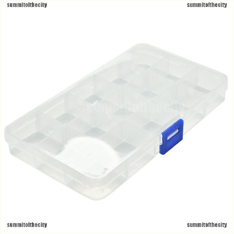 Hộp Đựng Mồi Câu Cá 15 Ngăn Tiện Lợi Ốp