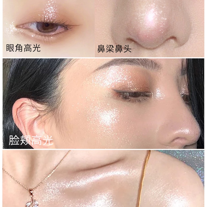 Phấn Mắt Bắt Sáng Lấp Lánh Chống Thấm Nước Lâu Trôi