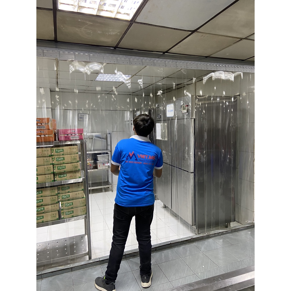 Rèm PVC ngăn lạnh, rèm điều hòa