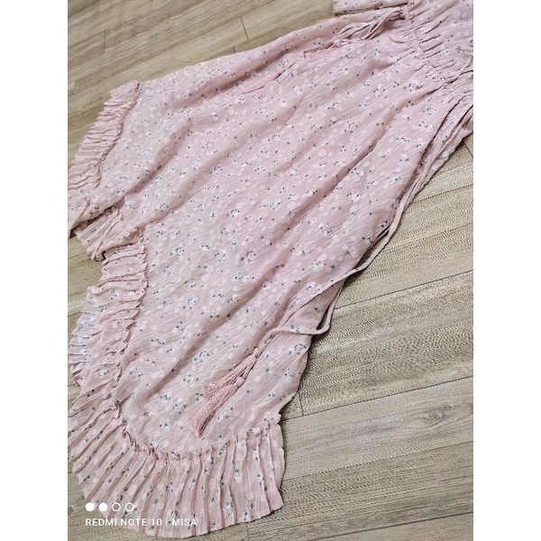 SALE váy voan hoa bánh bèo Vero Moda