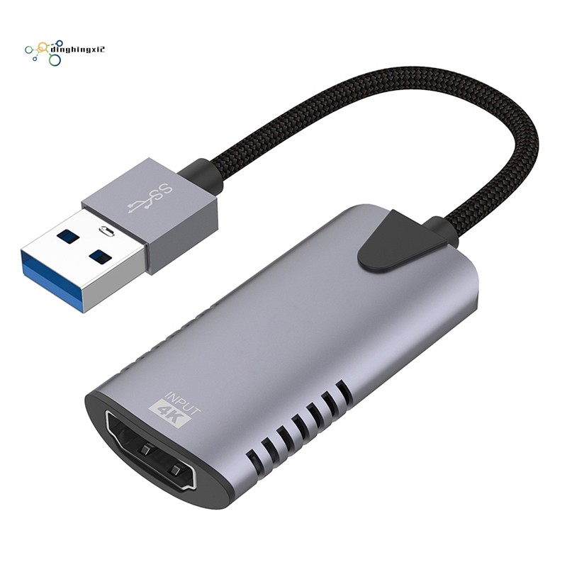 Card Ghi Âm Usb 3.0 Cho Dvd / Tv Box / Pc, 4k Hd 1080p Cho Xbox / Ps4 / Switch