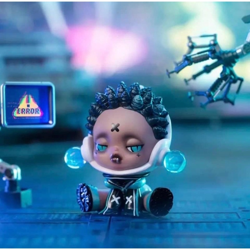 Mô hình Skullpanda City of Night Serie chính hãng POPMART