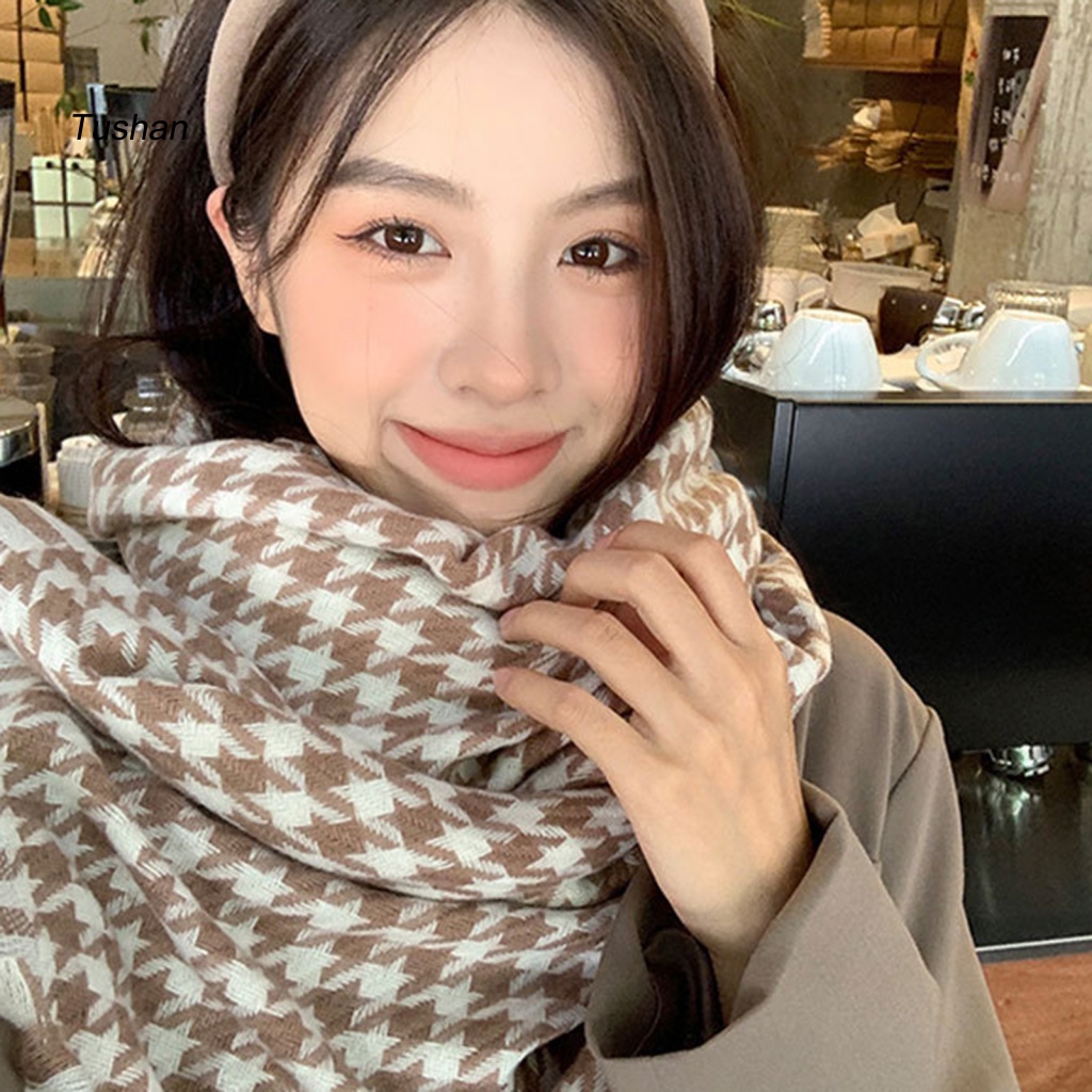 Khăn Choàng Cổ In Họa Tiết Thời Trang Thoải Mái Cho Cặp Đôi