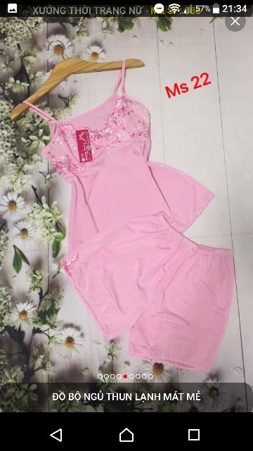 Đồ bộ ngủ thun lạnh Size1( từ 40 - 47kg) | BigBuy360 - bigbuy360.vn