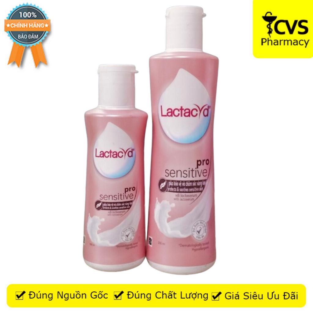 Dung Dịch Vệ Sinh Lactacyd Fh Pro Sensitive - Duy Trì pH Tự Nhiên Bảo Vệ Vùng Nhạy Cảm - Chai 150 & 250 ml -CVS Pharmacy