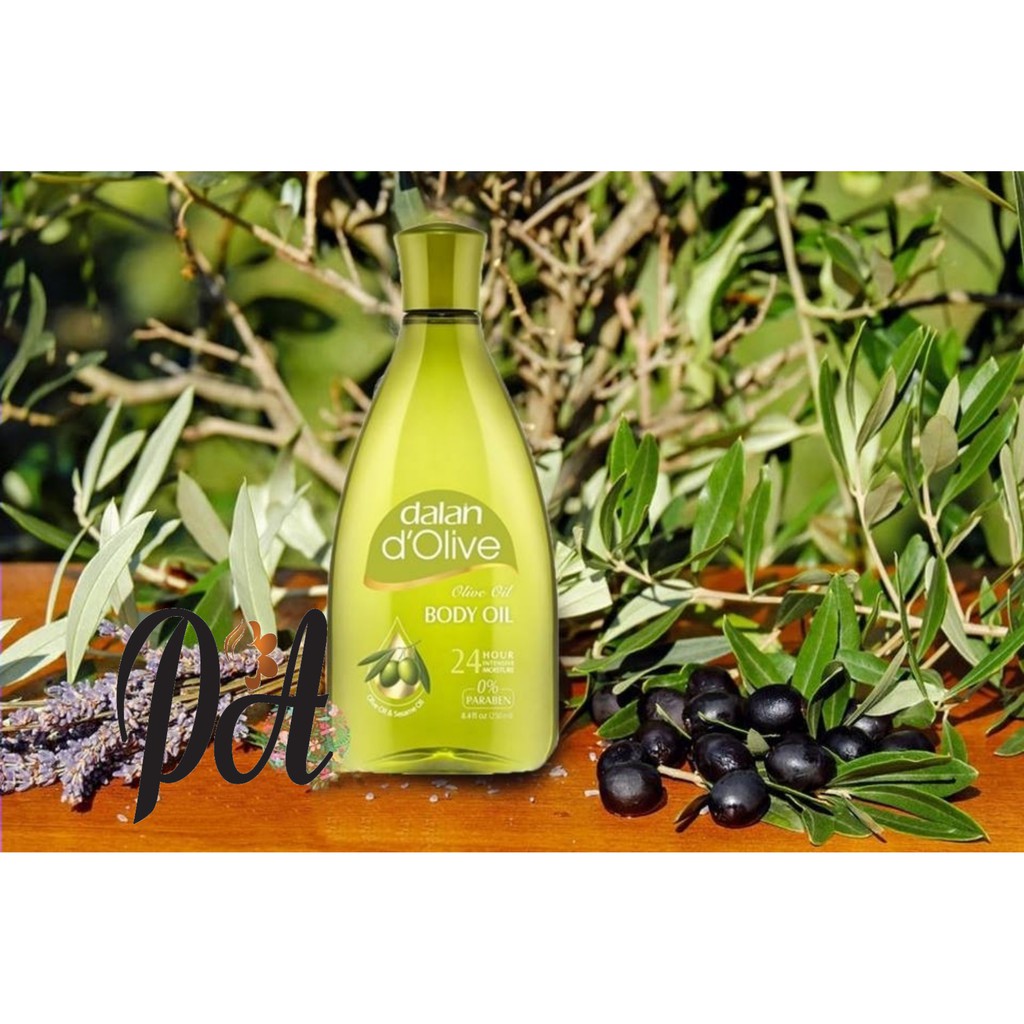 Tinh dầu Dalan d’0live Body oil 24 hour 250ml- Olive (K305)