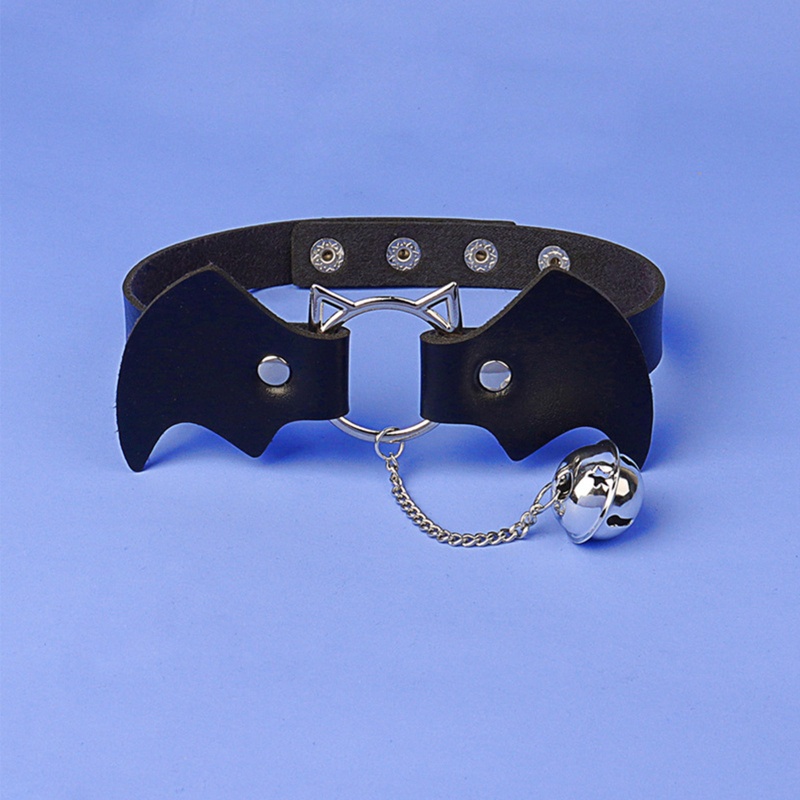 Vòng Cổ Choker Da Mềm Phong Cách Gothic Punk