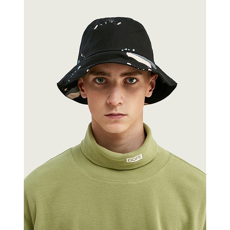 Mũ bucket nam cao cấp chất cotton mềm mịn, phong cách đường phố hiphop - mũ xô phối màu