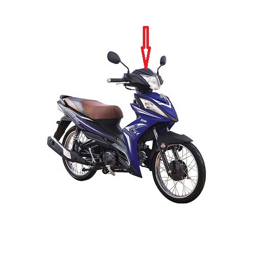 Chắn gió đầu đèn xe Sym galaxy 50cc/110cc