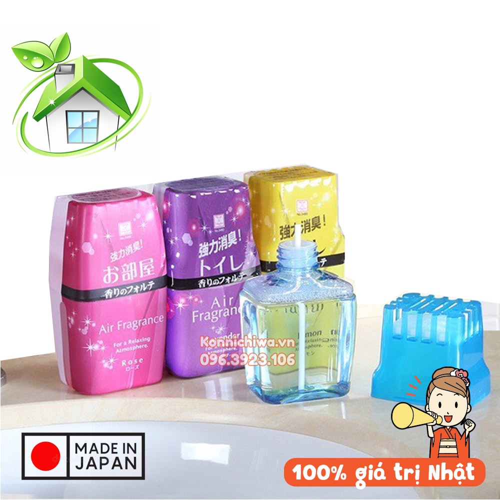 Tinh Dầu Thơm Toilet KOKUBO Air Fragrance | Sáp Khử Mùi Nhà Vệ Sinh Chai 200ml | Hàng nội địa Nhật