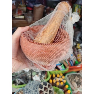 Bộ cối chày gỗ 2 size