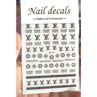 Sticker trang trí móng móng nail 20 mẫu đẹp
