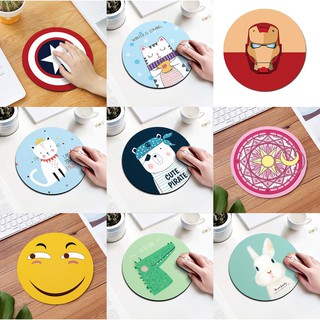 Miếng lót chuột dễ thương hình tròn 20 x 20cm