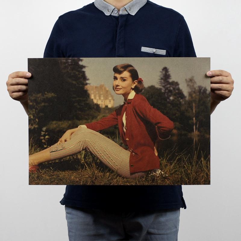 Poster Phim Phaim Audrey Hepburn 51x35cm