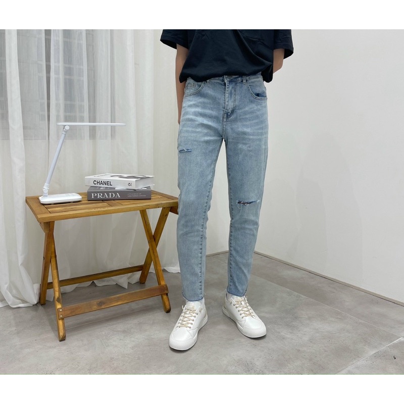 Quần Jeans, Quần bò nam dáng đứng, dáng baggy siêu đẹp co dãn 6233