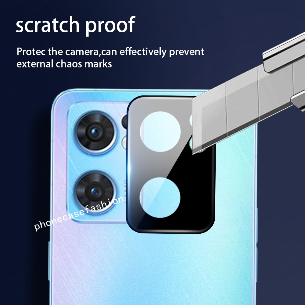 Set 2 Kính Cường Lực Bảo Vệ Camera 3D Cho OPPO A57 A77 A76 A96 A97