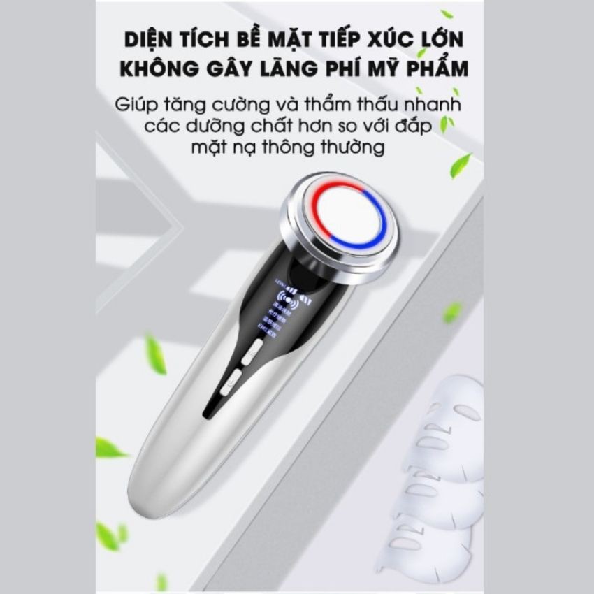 [Nhớ Chọn Quà] Máy Di Tinh Chất Nóng Lạnh* Mini Cầm Tay, Giúp Đẩy Dưỡng Chất, Masage Mặt, Tẩy Trang Với Công Nghệ Ion | BigBuy360 - bigbuy360.vn