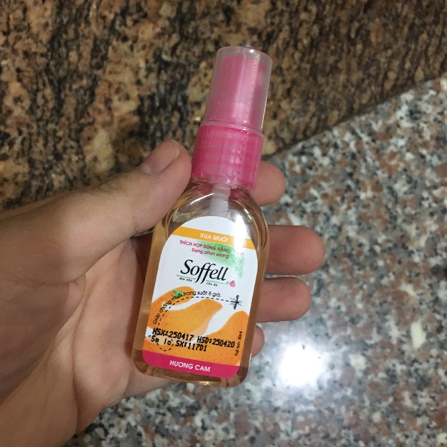 Xịt chống muỗi Soffell 30 ml Indonesia