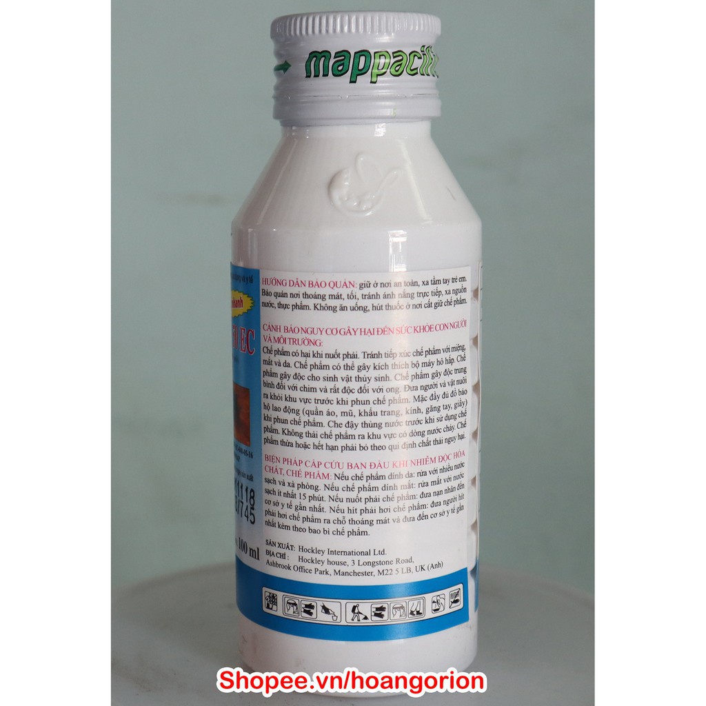 [SIEURE] ermethrin 50EC (100ml) Thuốc diệt Muỗi (Xuất xứ Anh Quốc) - Hàng chính hãng hàng đẹp, phân phối chuyên nghiệp.
