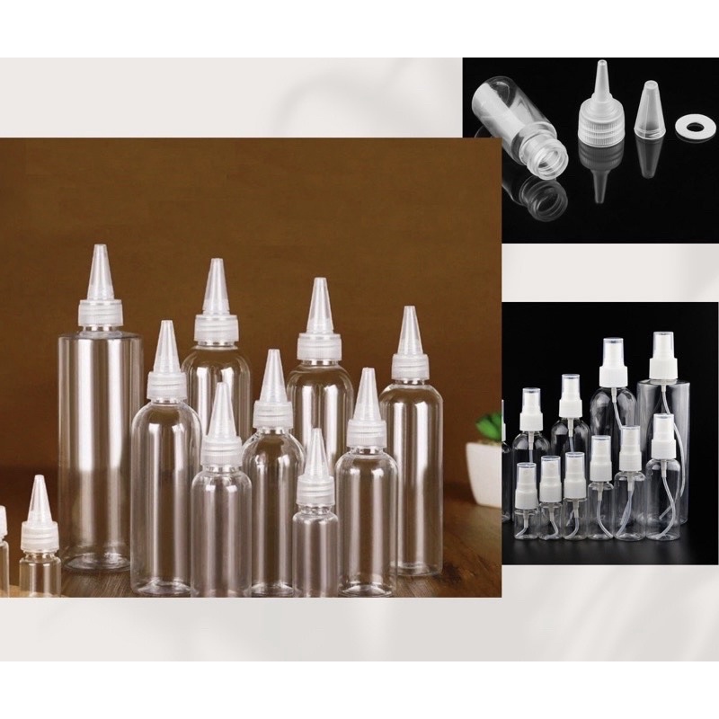 Chai nhựa rỗng chiết mỹ phẩm và dung dịch dung tích 5ml-20ml có thể tái sử dụng nhiều lần