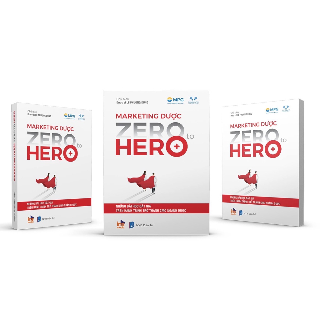 Sách - Maketing Dược: Zero to Hero - cẩm nang gối đầu mới của các Maketer Dược