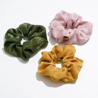 CCVN Dây Buộc Tóc Chiffon Kiểu Pháp Thiết Kế Xinh Xắn Cho Nữ